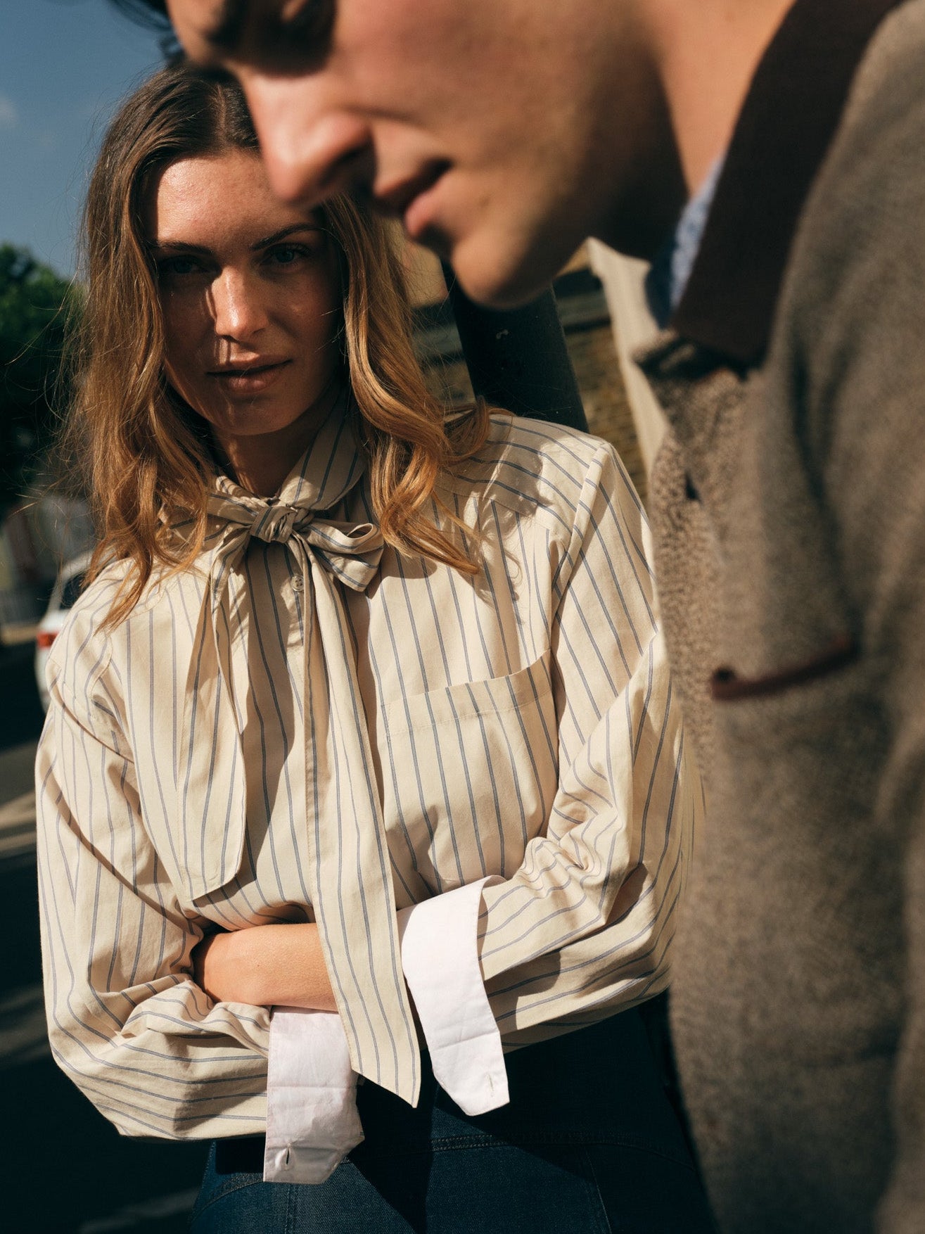 Modelshot / Oxford Tan / Detail